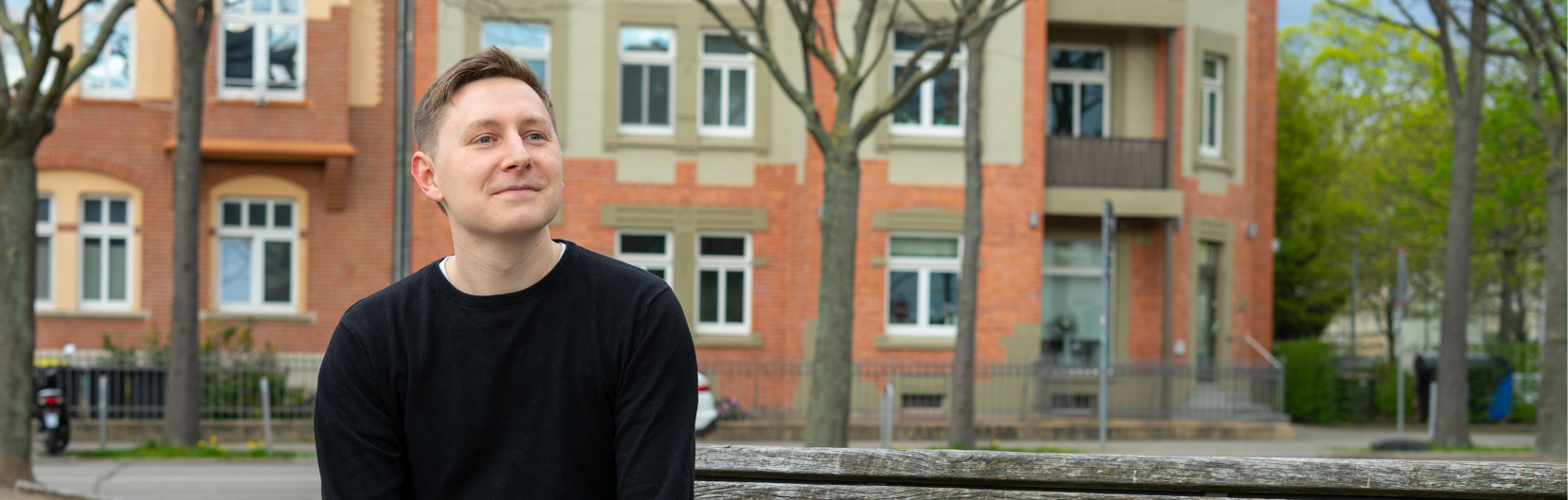 Maximilian Schröter blickt nach vorn